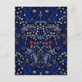 Blue Floral Pattern, William Morris Briefkaart (Voorkant)