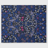 Blue  Floral Pattern, William Morris Cadeaupapier (Vlak)