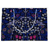 Blue  Floral Pattern, William Morris Large Groot Cadeauzakje (Voorkant)