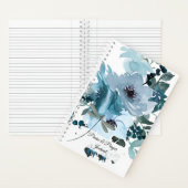 Blue floral Praise & prayer journal Notitieboek (Binnen)