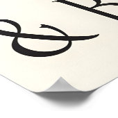 Blue Floral Print 'Have Courage and Be Kind' (Hoek)