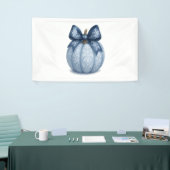 Blue Floral Pumpkin Spandoek (Beurs)