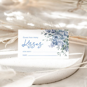 Blue Floral raden hoeveel spel Kaarten