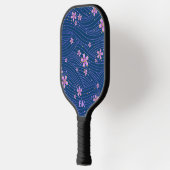 Blue Floral Specialized Pickleball Paddle (Links)