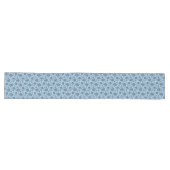 Blue Floral Table Runner Lange Tafelloper (Horizontaal)