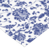 Blue Floral Tablecloth Tafelkleed (Gekanteld)