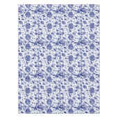 Blue Floral Tablecloth Tafelkleed (Voorkant)