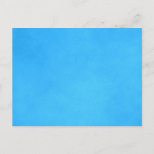 Blue Floral Wil jij mijn bruidsmeisje zijn? Uitnodiging Briefkaart (Achterkant)