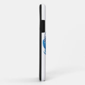 Blue Floral Wreath 'B' Case-Mate iPhone Case (Achterkant/rechts)