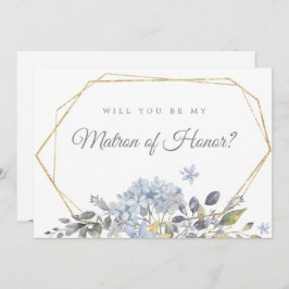 Blue Floral zal je mijn matroos van eer Kaarten zi