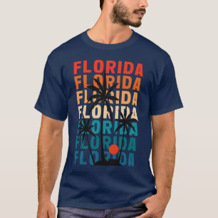 Blue Florida  Sunset Colors T-Shirt