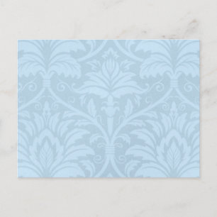 Blue Flourish Briefkaart