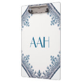 Blue Flourish Klembord (Links)