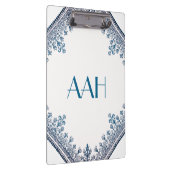 Blue Flourish Klembord (Rechts)