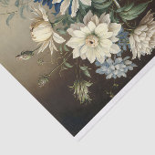 Blue Flower Bouquet Vase still life ontkoppeling Tissuepapier (Detail)