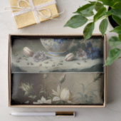 Blue Flower Bouquet Vase still life ontkoppeling Tissuepapier (Geschenk)