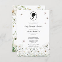 Blue Flower Bridgerton Theme Tea Regency