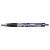 Blue Flower Grip Pen (Achterkant)