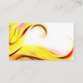 Blue Flower Invert Visitekaartje (Achterkant)