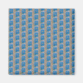 Blue Flower Magnet (Voorkant)