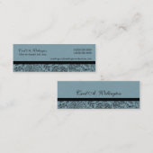 Blue Flower mama-kaarten Contactkaartje (Voorkant / Achterkant)