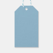 Blue Flower Mixer Logo Merk Cadeaulabel (Achterkant)