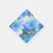 Blue Flower Napkins Servet (Hoek)