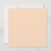 Blue Flower Navy Background Funeral Memorial (Achterkant)