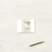 Blue Flower Pitcher Painting van Noritake Factory Post-it® Notes (Op bureau)