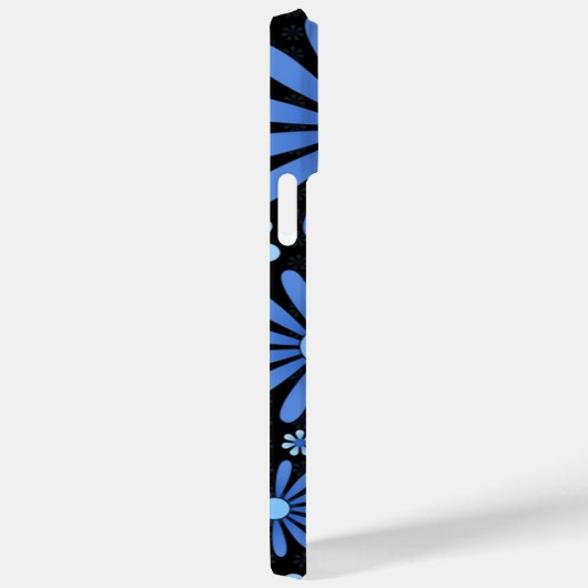 Blue Flower Power Telefoonhoes Case-Mate iPhone Case (Achterkant / Rechts)