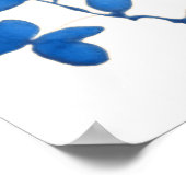 Blue Flower Print (Hoek)