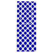 Blue Flower Ribbon van Kenneth Yoncich Wijn Cadeautas (Voorkant)