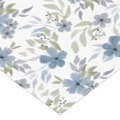 Blue Flower Table Runner Korte Tafelloper (Hoek)