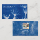 Blue Flower-Visitekaartje Visitekaartje (Voorkant / Achterkant)