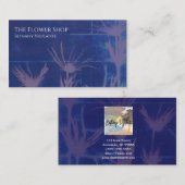 Blue Flower-Visitekaartje Visitekaartje (Voorkant / Achterkant)