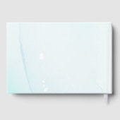 Blue Flowers  Afstuderen Gastenboek (Achterkant)