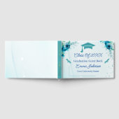 Blue Flowers  Afstuderen Gastenboek (Volledig)