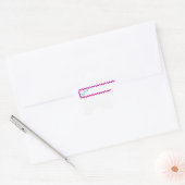 Blue Flowers Background Star Sticker (Envelop)