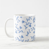Blue Flowers classic koffiethee mok (Links)