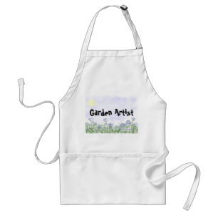Blue Flowers Field Garden Schort (personaliseren)