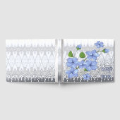 Blue Flowers Gastenboek (Volledig)