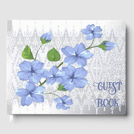 Blue Flowers Gastenboek