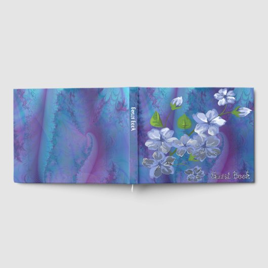 Blue Flowers Gastenboek (Volledig)