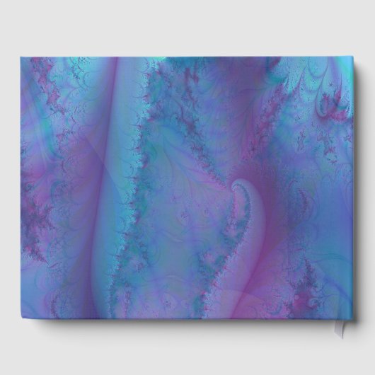 Blue Flowers Gastenboek (Achterkant)