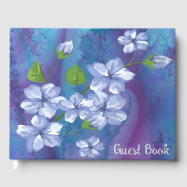 Blue Flowers Gastenboek