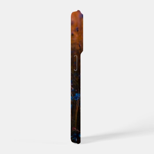 Blue flowers iPhone hoesje (Rechterkant)