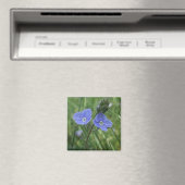 Blue Flowers Magnet (Insitu (Vaatwasser))