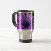 Blue Flowers Mok Travel Cup Blue Daisies Cup (Voorkant links)