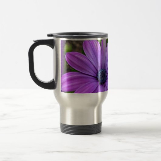 Blue Flowers Mok Travel Cup Blue Daisies Cup (Links)