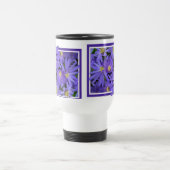 Blue Flowers Mok Travel Cup Blue Daisies Cup (Center)